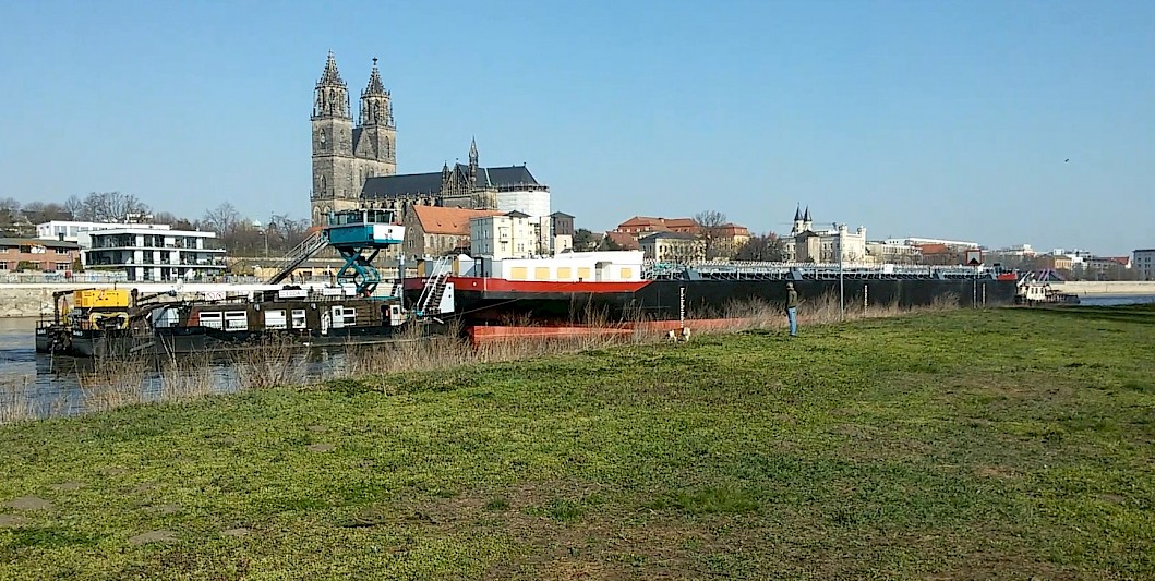 Elbe beweist Leistungsfähigkeit als Transportweg